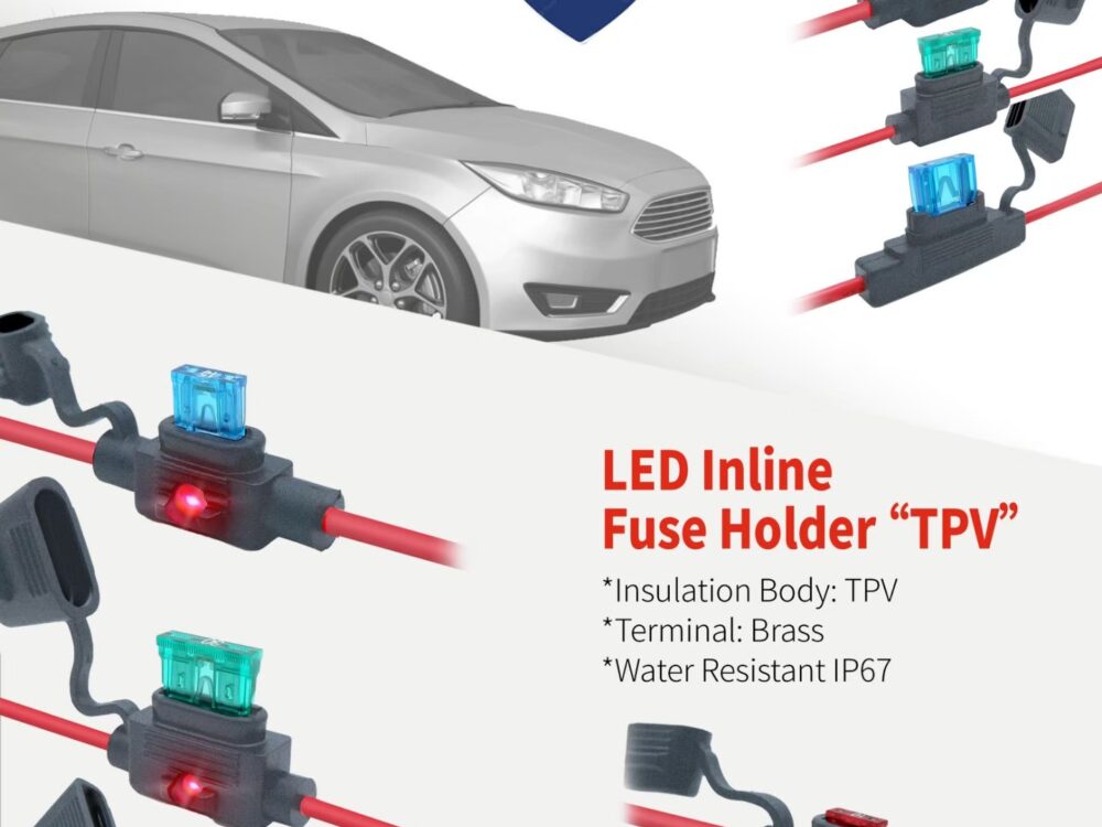 LED Inline Fuse Holder "TPV"